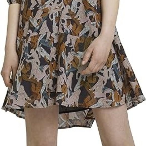 TOM TAILOR Denim Women's Patterned Mini Tunic Dress, Size M, Excellent Condition - Picture 3 of 14